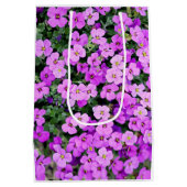 Paarse bloemen tuin-22195 medium cadeauzakje (Achterkant)