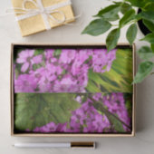 Paarse Bloemen uit San Francisco Tissuepapier (Geschenk)