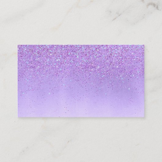 Paarse Bloemen Vlinder Baby shower Boekaanvraag Informatiekaartje (Achterkant)