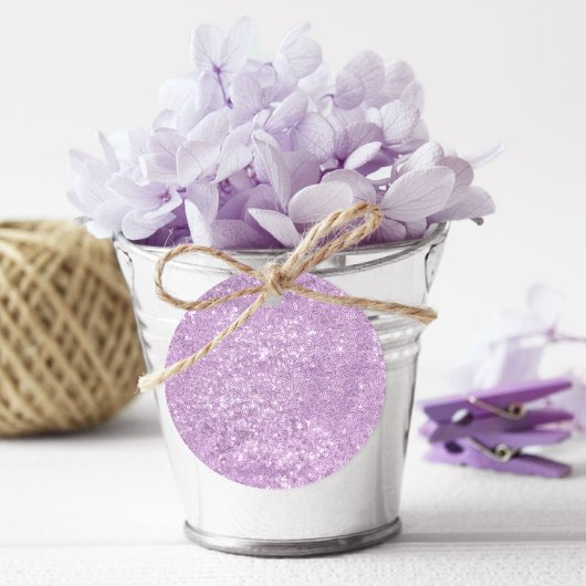 Paarse Bloemen Vlinder Meisje Baby shower Dank u Bedankjes Labels