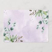 Paarse Bloemen Wilde Oerwoud Safari Boeken voor Ba Informatiekaartje (Achterkant)