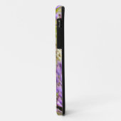 Paarse bloemenbloem met bloesem Case-Mate iPhone case (Achterkant/links)