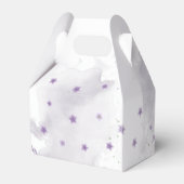 paarse bloemenkorrels bedankdoosjes (Achterkant)