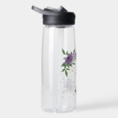  paarse bloemenkorrels waterfles (Rechts)