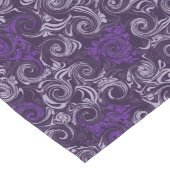 Paarse bloemenkorven Lange Tafelloper (Hoek)