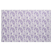 Paarse Bloemige Tak Herhaling Stof (Yard (91,4 cm))