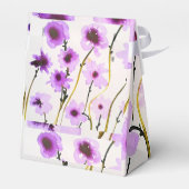 Paarse bloemkist bedankdoosjes (Achterkant)