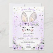 Paarse bloemkool en paasdag kaart (Voorkant)