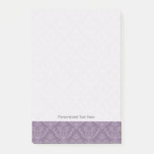 Paarse bloemkool post-it® notes (Voorkant)