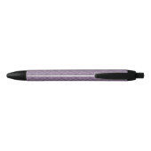 Paarse bloemkool zwarte inkt pen (Achterkant)