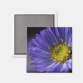 paarse bloemmagneet magneet (Voorkant / Achterkant)