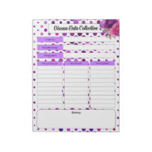 Paarse bloempolka stippen _ Disease Data Collectie