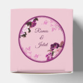 Paarse Bloemring Trouwgunstbox Bedankdoosjes (Bovenkant)