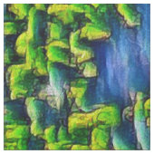 Paarse bloemverf stof (Swatch)