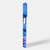 Paarse bloesem Hoesje (Achterkant / Rechts)