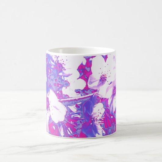 Paarse bloesem Mok (Center)