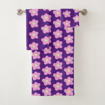 Paarse bloesems