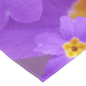 Paarse bloesems tafelkleed (Gekanteld)