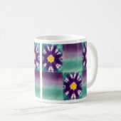 Paarse Bloom Koffiemok (Voorkant rechts)