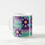 Paarse Bloom Koffiemok (Voorkant links)