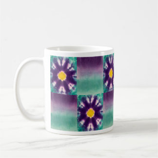 Paarse Bloom Koffiemok