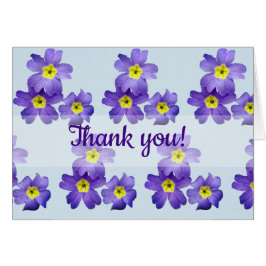 Paarse Blossoms kaart