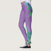 Paarse blote Leggings (Links)