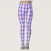 Paarse Blue Dragon Scale Cosplay Leggings (Voorkant)