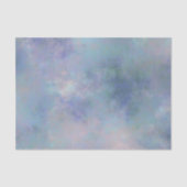 Paarse Blue Misty Waterverf achtergrond Tissuepapier (Voorkant)