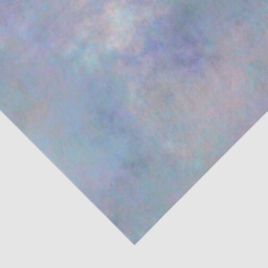 Paarse Blue Misty Waterverf achtergrond Tissuepapier (Detail)