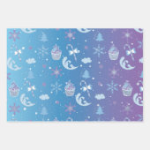 PAARSE BLUE PINK HOLIDAY WINTER ITEMS INPAKPAPIER VEL (Voorkant 2)