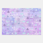 PAARSE BLUE PINK HOLIDAY WINTER ITEMS INPAKPAPIER VEL (Voorkant 3)