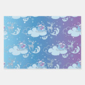 PAARSE BLUE PINK HOLIDAY WINTER ITEMS INPAKPAPIER VEL (Voorkant 2)