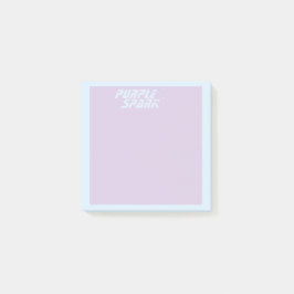 Paarse Blue Small Business Post-it® Notes