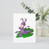 Paarse Blumaroo door Roo Briefkaart (Staand voorkant)