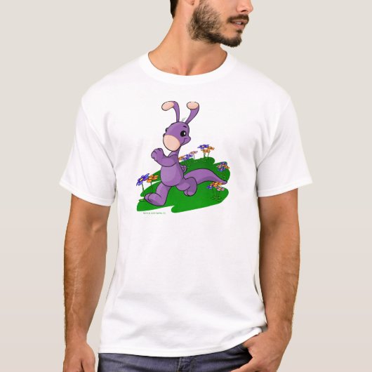 Paarse Blumaroo door Roo T-shirt (Voorkant)
