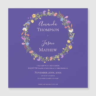 Paarse Blush Roze Bloemenkrans wildflower bruiloft