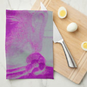 paarse boeddha theedoek (Quarter Fold)