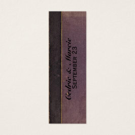  Paarse Boek Plaats Kaart en Bladwijzer