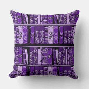 Paarse Boekenplanken  Boeken Sierkussen