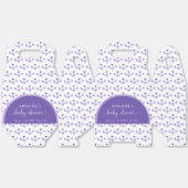 Paarse Boho Arch Sweetheat Valentijn Baby shower Bedankdoosjes (Ongevouwen)