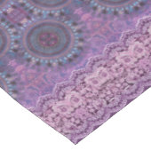 Paarse Boho stijl tafelkleed (Gekanteld)