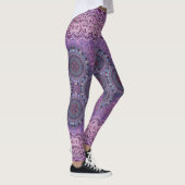 Paarse Boho Style Leggings (Rechts)