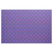 Paarse Boho Sunrise | Rode bloemen Stof (Fat Quarter)
