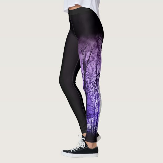 Paarse bomen leggings (Links)