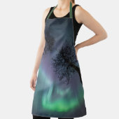 Paarse bomen met noordelijke hoogteliggen schort (Insitu)