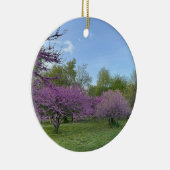 Paarse bomen Ornament (Rechts)