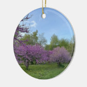 Paarse bomen Ornament (Links)