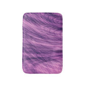 Paarse bontlook badmat (Voorkant Verticaal)