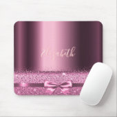 Paarse boog naam elegant muismat (Met muis)